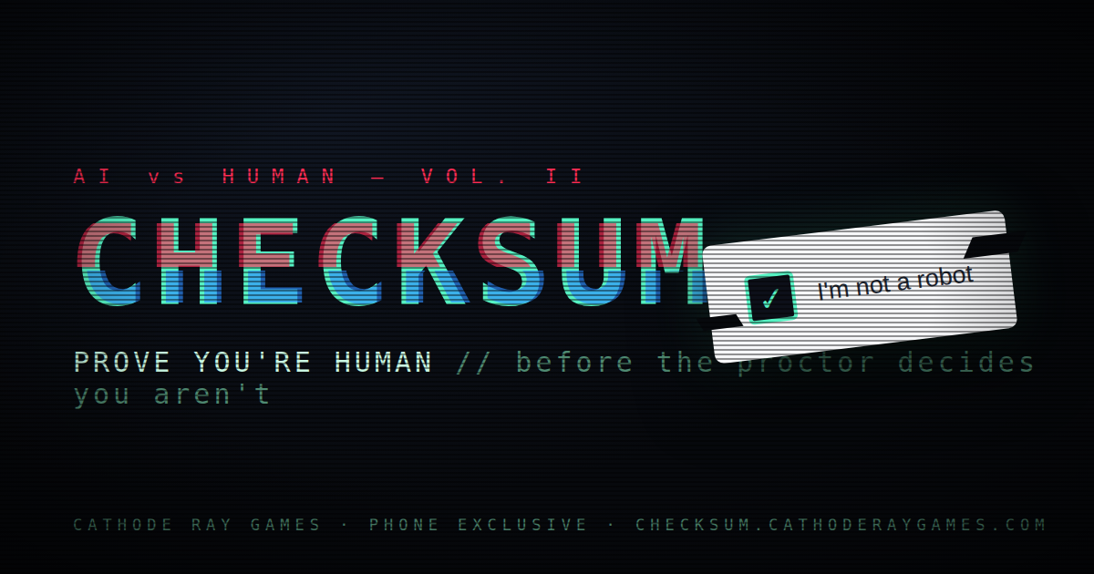 CHECKSUM cover art